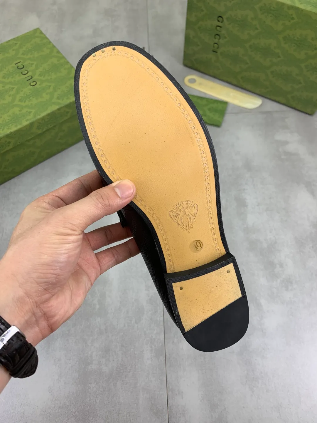 Men's men's shoes 💰P540 [New style] Water dyed cowhide 💰💎💎💎 [Gucci] Gucci high-end men's formal business leather shoes, original order 1:1! Original imported high-end washed calfskin, original metal buckle, imported first-layer cowhide lining for feet, original outsole, men's shoe size: 38-45, multiple colors available